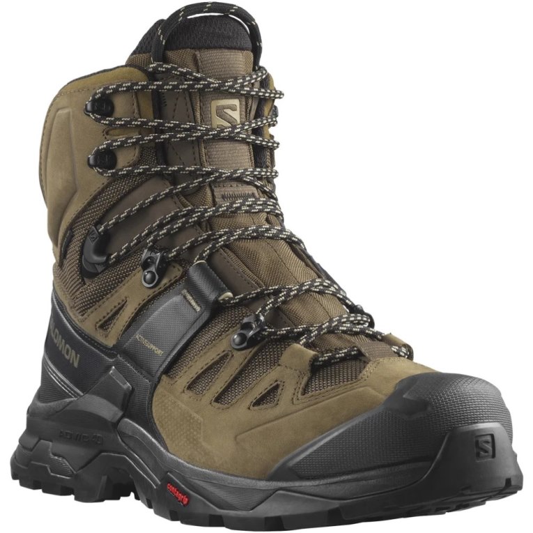 Salomon Quest 4 GTX Men's Hiking Boots Olive | CA 60M28